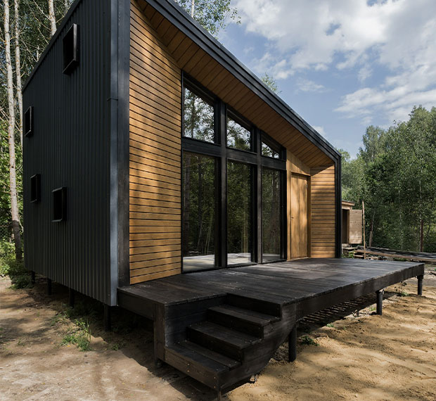 Фундамент на винтовых сваях 6х6 в Пересвете